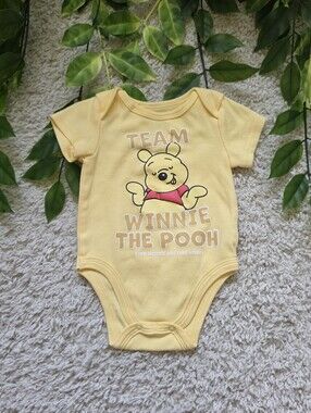 Baby Boy Winnie The Pooh Onesie (6-9 Months)